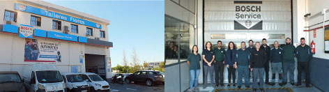 Talleres Flores y su equipo mecánico en Huelva