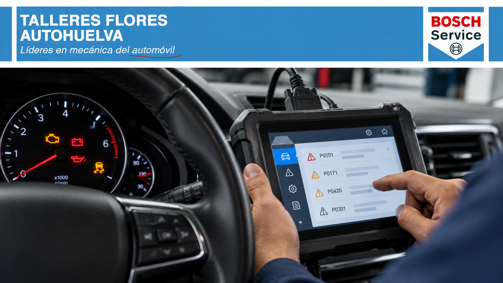 diagnosis electronica talleres Flores